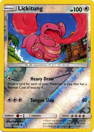 Lickitung Reverse Holo