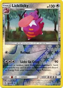 Lickilicky Reverse Holo 162
