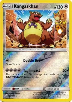 Kangaskhan Reverse Holo 163