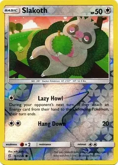 Slakoth Reverse Holo 167