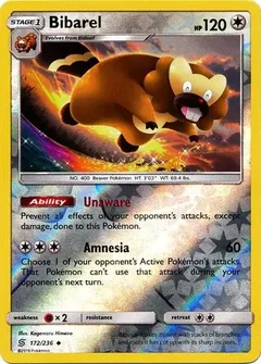 Bibarel Reverse Holo 172
