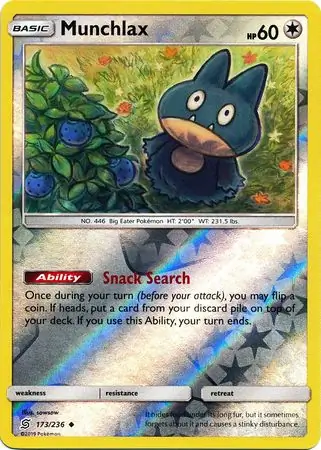 Munchlax Reverse Holo