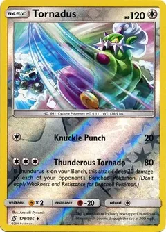 Tornadus Reverse Holo 178