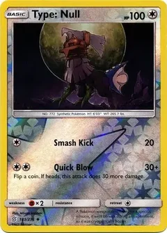 Type: Null Reverse Holo 183