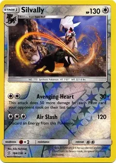 Silvally Reverse Holo 184