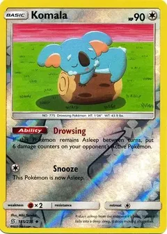 Komala Reverse Holo 185