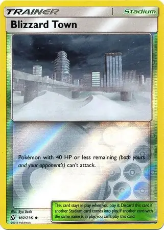 Blizzard Town Reverse Holo