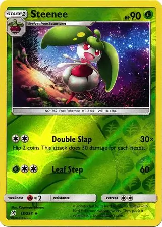 Steenee Reverse Holo