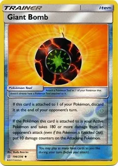 Giant Bomb Reverse Holo 196