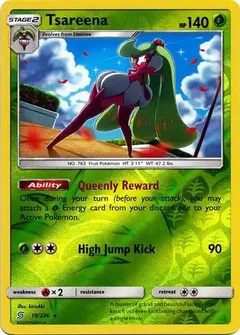 Tsareena Reverse Holo 19