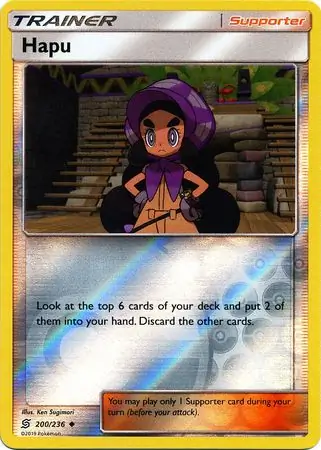 Hapu Reverse Holo