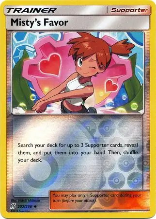 Misty's Favor Reverse Holo