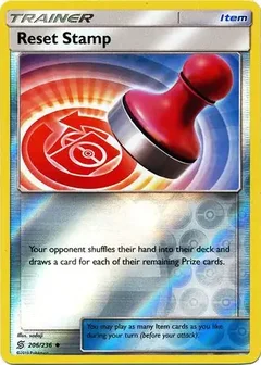 Reset Stamp Reverse Holo 206