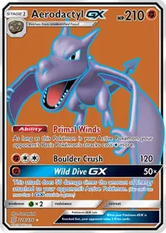 Full Art Aerodactyl GX 224