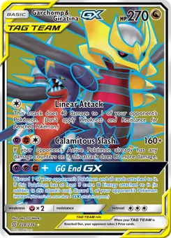 Full Art Garchomp & Giratina GX