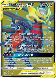 Full Art Garchomp & Giratina GX 228