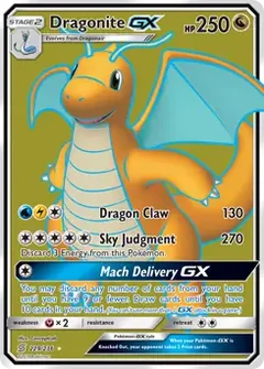 Full Art Dragonite GX 229