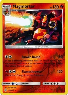Magmortar Reverse Holo 22