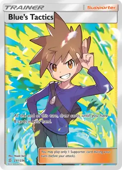 Full Art Blue's Tactics