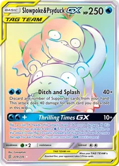 Slowpoke & Psyduck GX Secret 239