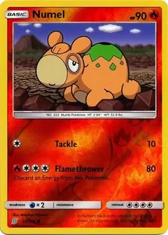 Numel Reverse Holo 23