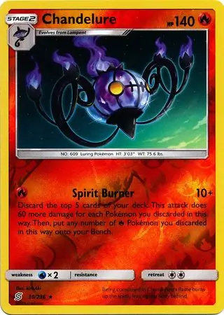 Chandelure Reverse Holo