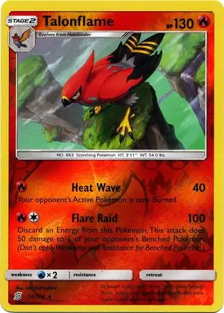 Talonflame Reverse Holo