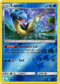 Lapras Reverse Holo 36