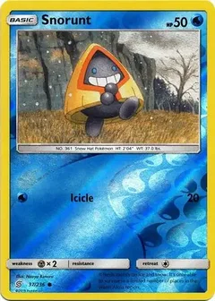 Snorunt Reverse Holo 37