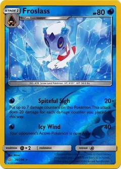 Froslass Reverse Holo 38