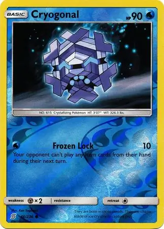 Cryogonal Reverse Holo