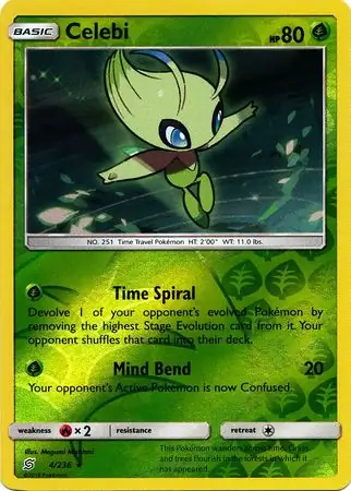Celebi Reverse Holo