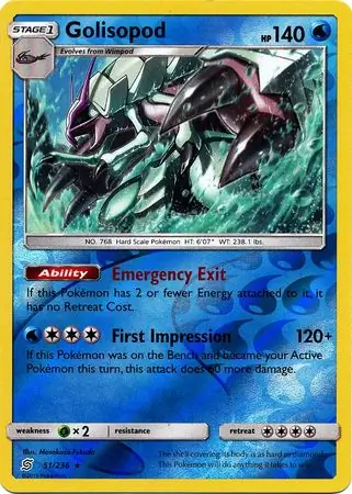 Golisopod Reverse Holo