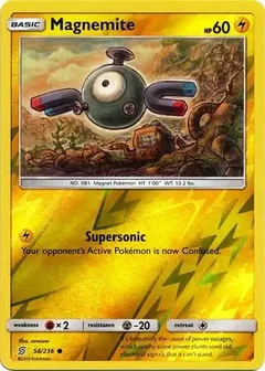 Magnemite Reverse Holo 58