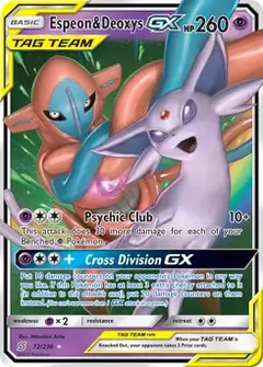 Espeon & Deoxys GX 72