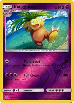 Exeggutor Reverse Holo 74
