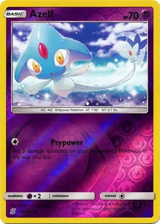 Azelf Reverse Holo