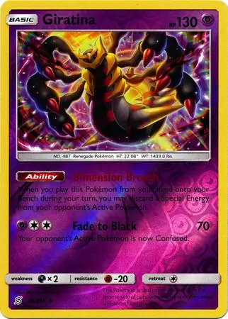 Giratina Reverse Holo