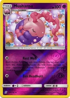 Musharna Reverse Holo 89