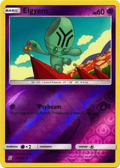 Elgyem Reverse Holo 90