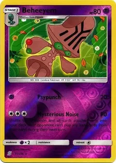 Beheeyem Reverse Holo 91