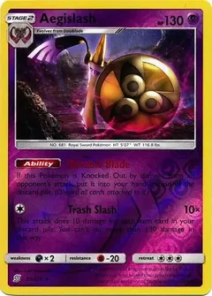 Aegislash Reverse Holo 95