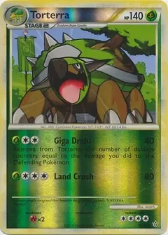 Torterra Reverse Holo 10