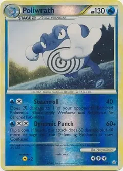 Poliwrath Reverse Holo 21