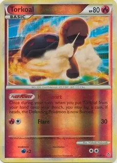 Torkoal Reverse Holo 25