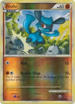 Riolu Reverse Holo 60