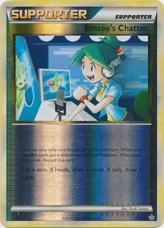 Emcee's Chatter Reverse Holo 73