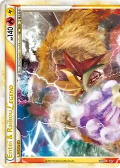 Entei & Raikou Legend Top 90