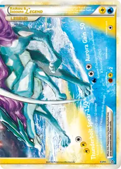 Raikou & Suicune Legend Bottom 93