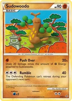 Sudowoodo Holo 9